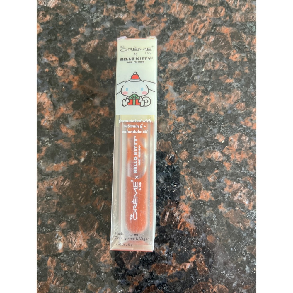The Creme‎ Shop Hello Kitty Cinnamoroll Lip Oil Vitamin E Calendula Holiday New